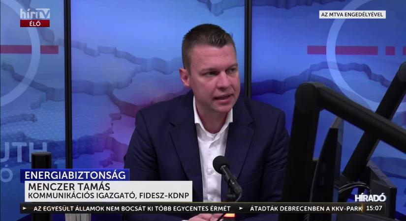 Menczer Tamás: A brüsszeli vezetés eltörölné, a magyar kormány pedig megvédené a rezsicsökkentést  videó