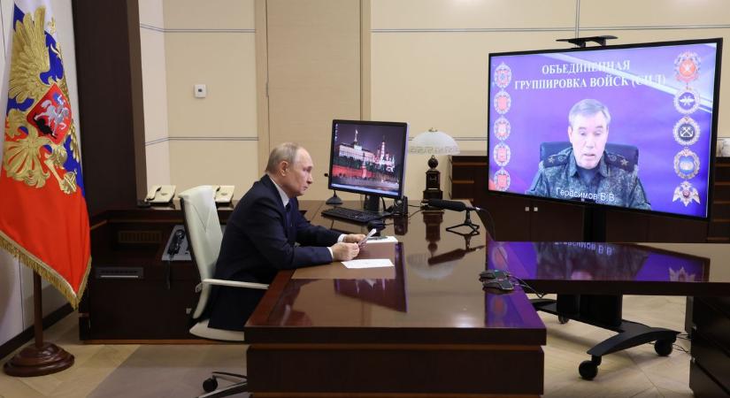 Putyin helikopterét támadták drónokkal az ukránok