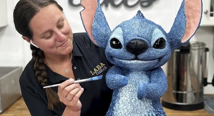 Életnagyságú tortát készítettek Stitchről, leesett az állunk