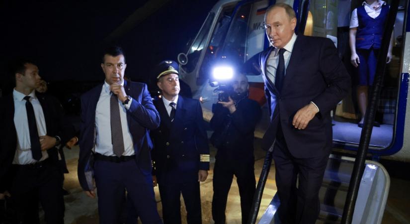Putyin helikoptere egy ukrán dróntámadás „epicentrumába” került