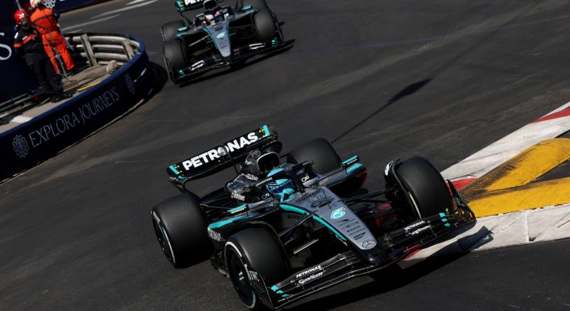 F1: Elszólása miatt büntették meg Russellt