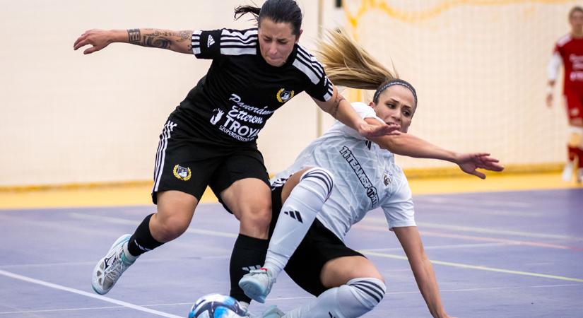 Női futsal NB I: egyenlített a TFSE a DEAC elleni aranycsatában