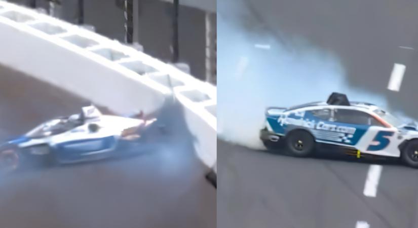 Megsemmisítő kudarcba fulladt Kyle Larson nagy duplázása