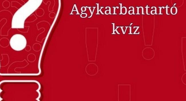Ha ebben a napi kvízben több mint hat helyes választ adsz, akkor átlag feletti a tudásod