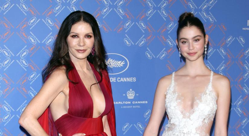 Catherine Zeta-Jones nem is lehetne büszkébb 22 éves lányára: a gyönyörű Carys lassan anyja nyomdokaiba lép