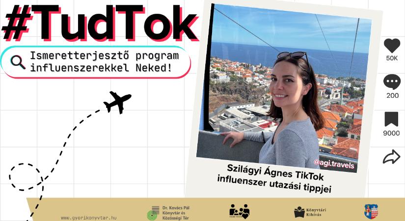 #TudTok – Ismeretterjesztő program influenszerekkel Neked!