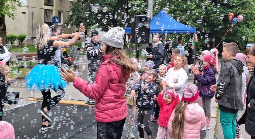 Az Újkertben már szombaton igazi gyereknap volt