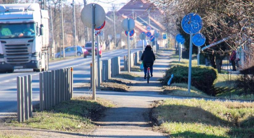 Végre! Hamarosan elkészül a hírhedten problémás mezőtúri kerékpárút