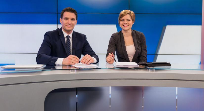 Beindult a szülés a híradósnál, de még levezette a hírműsort
