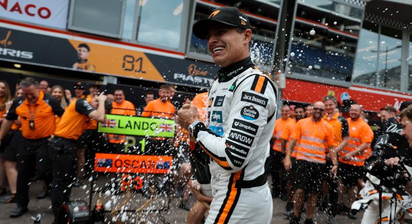 Norris: A monacói győzelem volt az egyik gyerekkori álmom