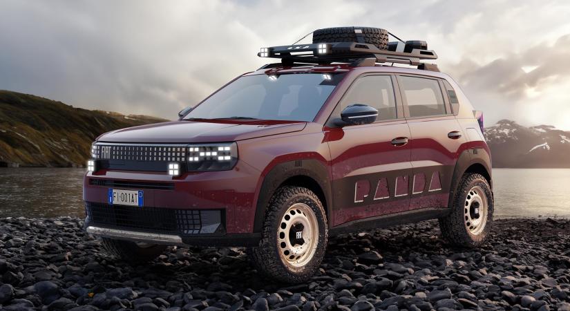 A legendás Panda 4x4-et idézi ez az őrületesen menő koncepció