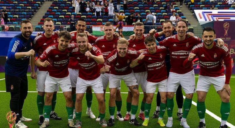 Tiszafüredi kapussal a soraiban menetel válogatottunk a minifutball vb-n