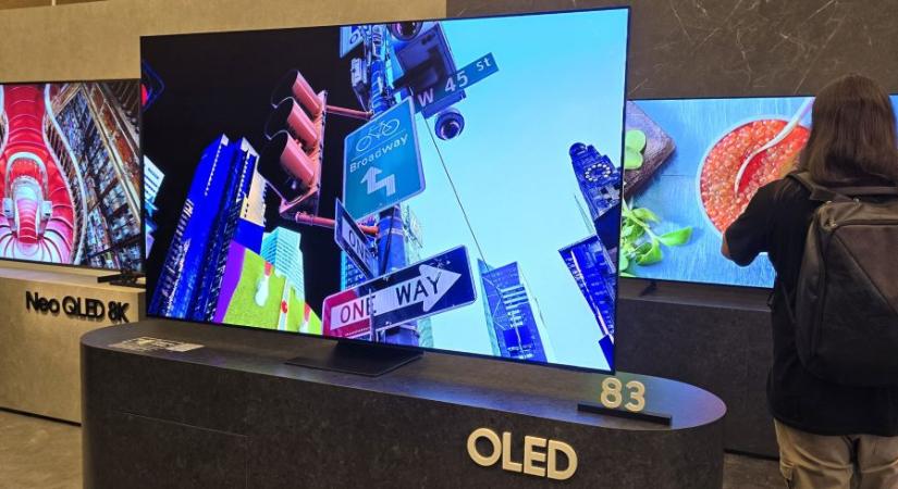 A Samsung óriási sikert ért el az OLED tv piacon