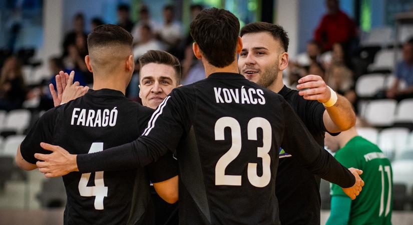 Győzelemmel zárták a bajnoki szezont a DEAC férfi futsalosai