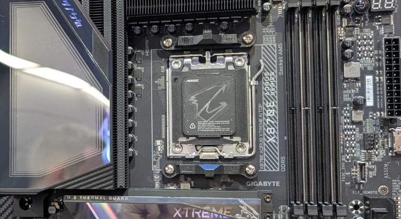 Computex 2025: alaplapdömping a Gigabyte standján