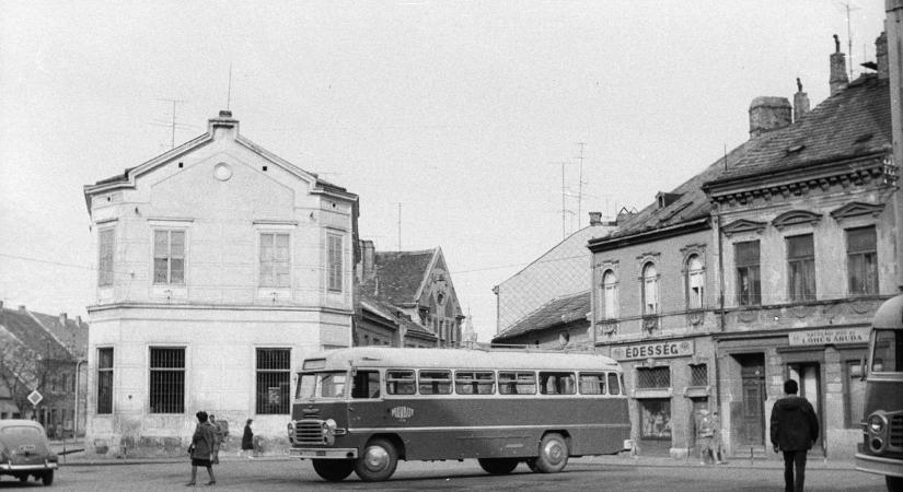 Így nézett ki Sopron egykori autóbusz végállomása