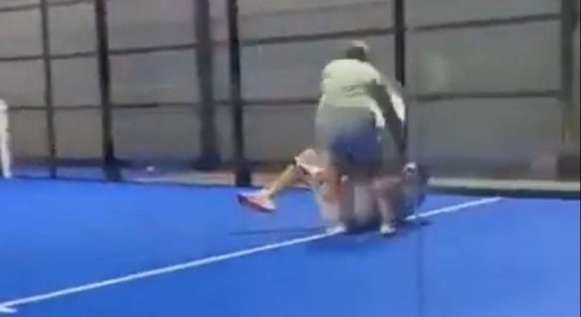 Videón a verekedés, tömegbunyóba torkollt a rangadó