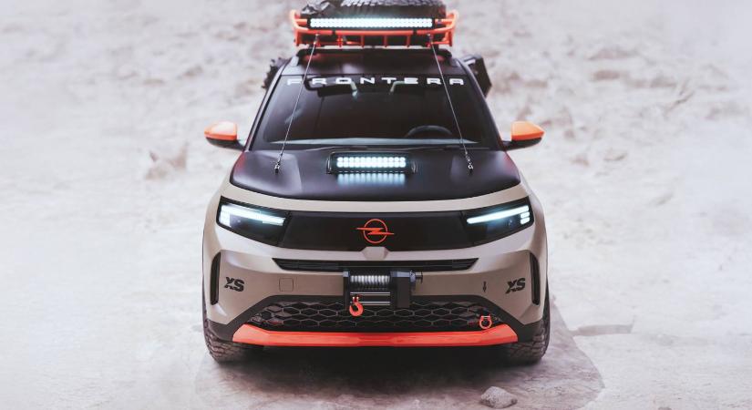 Kőkemény terepjárót mutatott az Opel, de csak elöl hajt