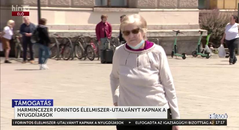 Zsigó Róbert jelentette be, hogy harmincezer forintos élelmiszer-utalványt kapnak a nyugdíjasok  videó