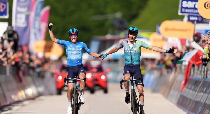 Kettős Astana-siker a Giro tizenhatodik etapján