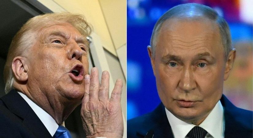 Trump szerint Putyin a tűzzel játszik