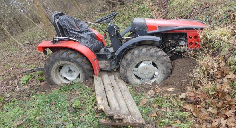 Traktort lopott Nagyrécséről