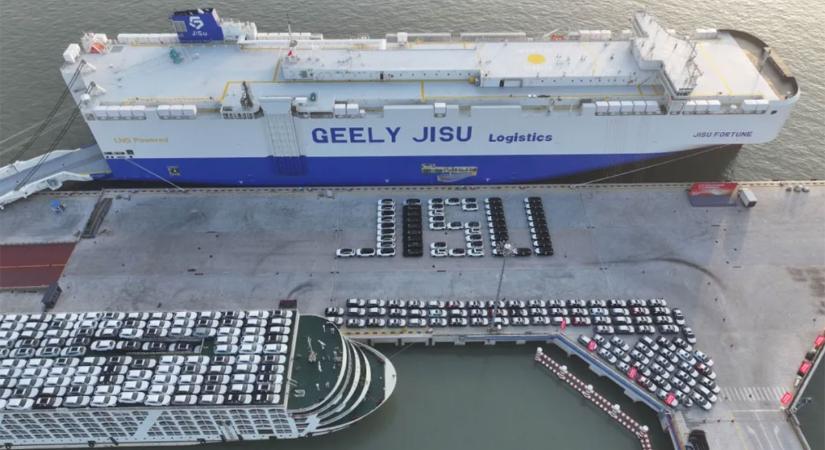 A Geely is saját autószállító hajót vett