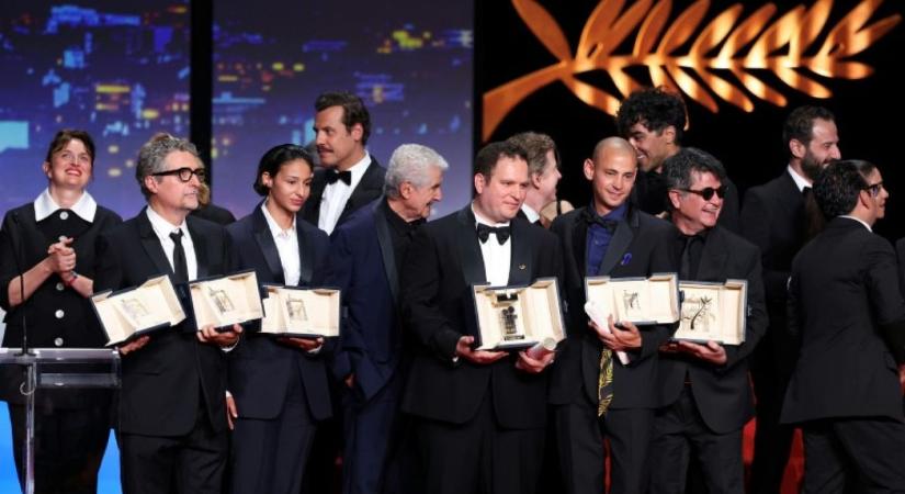 Cannes: díjeső hullt a fesztivál zárásakor