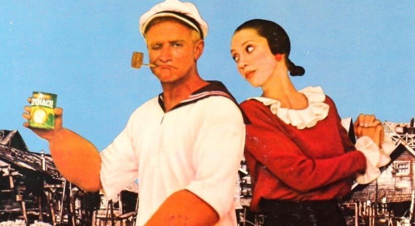 Az egykori stúdiófőnök szerint az 1980-ban bemutatott Popeye forgatására a filmtekercsek dobozaiban szállították a kokaint