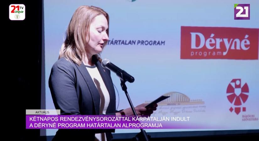 Aktuális (2025.05.28) Kétnapos rendezvénysorozattal Kárpátalján indult a Déryné Program Határtalan Alprogramja. (videó)