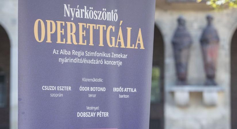Operett előadással készül az Alba Regia Szimfonikus Zenekar