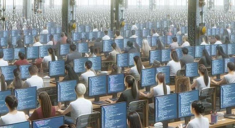 Gyári szalagmunkásokéhoz hasonlóvá teszi a programozók munkáját a mesterséges intelligencia