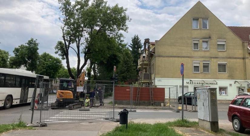 Napok óta szivároghat egy hatalmas gázcső Egerben