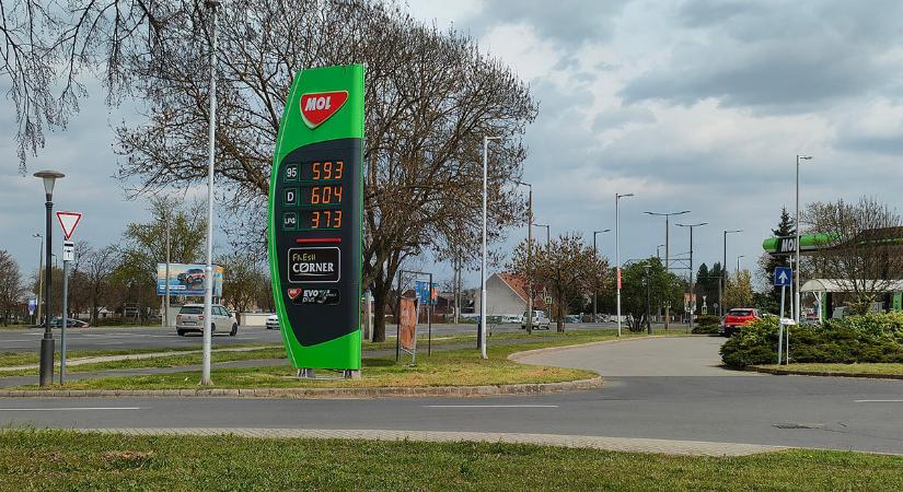 Minimális árcsökkenés jön a hazai kutakon