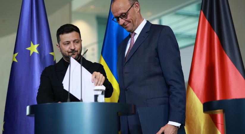 Friedrich Merz: Segítünk Ukrajnának nagy hatótávolságú fegyvereket előállítani