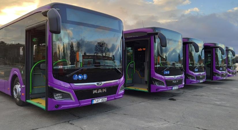 Változások a veszprémi buszmenetrendben – módosul a 15-ös, 21-es és 8A járatok közlekedése