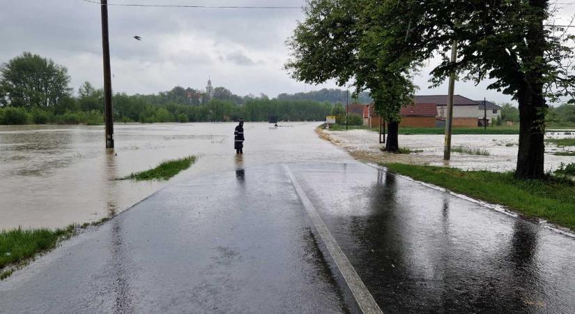 Árvízhelyzet: egyre súlyosabbak a problémák Orbaiszéken