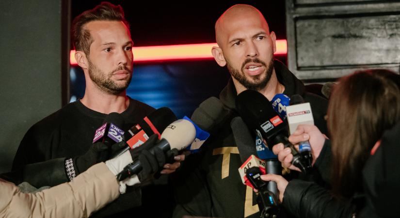 Vádat emeltek Andrew Tate és testvére ellen az Egyesült Királyságban, kiderültek a részletek