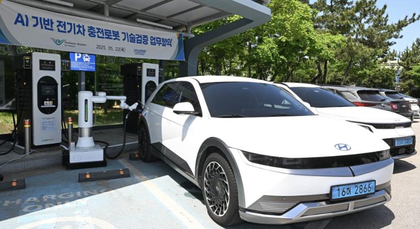 A mesterséges intelligencia irányítja a Hyundai robottöltőjét