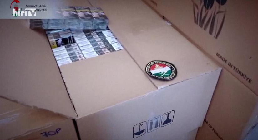 Riasztás - NAV rovat: Csomagolóanyag helyett cigaretta  videó