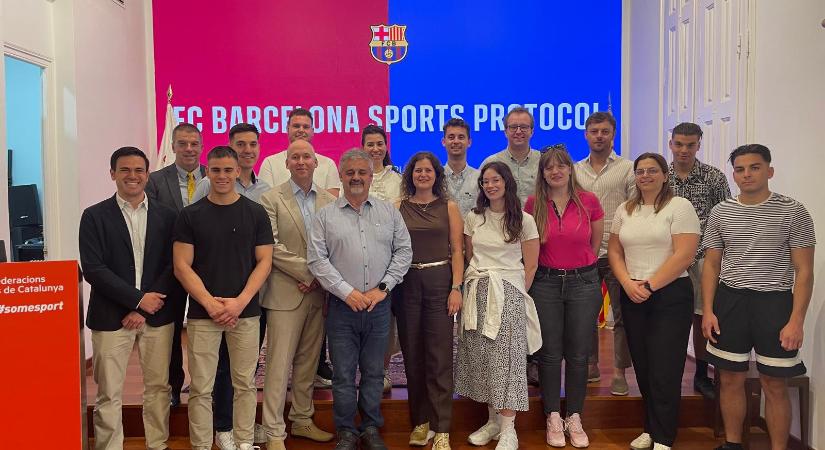 Tanulmányúton a SZE sportdiplomácia-hallgatói