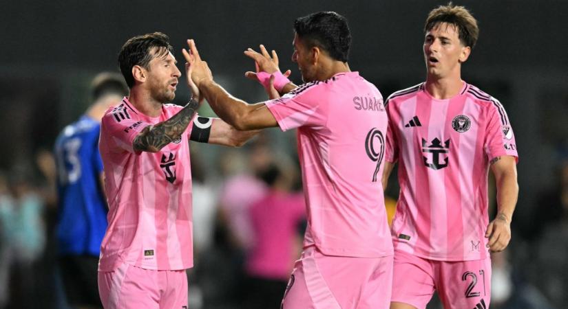 Luis Suárez és Lionel Messi kicsinálta az Inter Miami ellenfelének védelmét