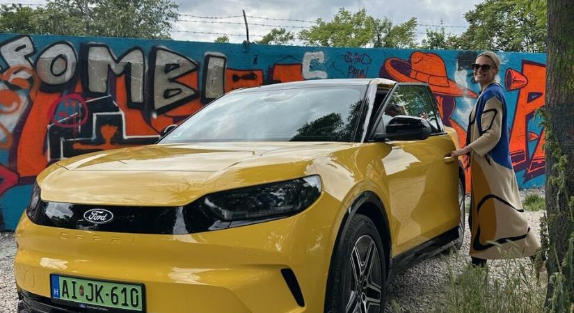 A jövő egy ikon bőrében – kipróbáltam az új elektromos Ford Caprit