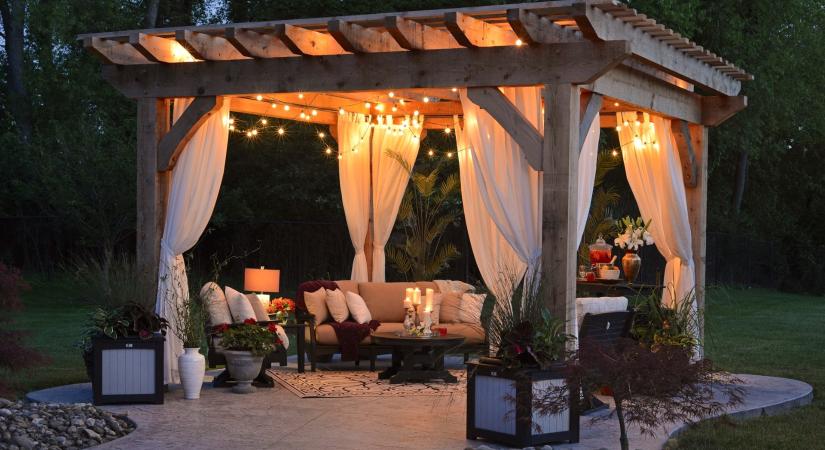 Tervezz stílusos kerti kuckót: 7 lenyűgöző pergola-inspiráció