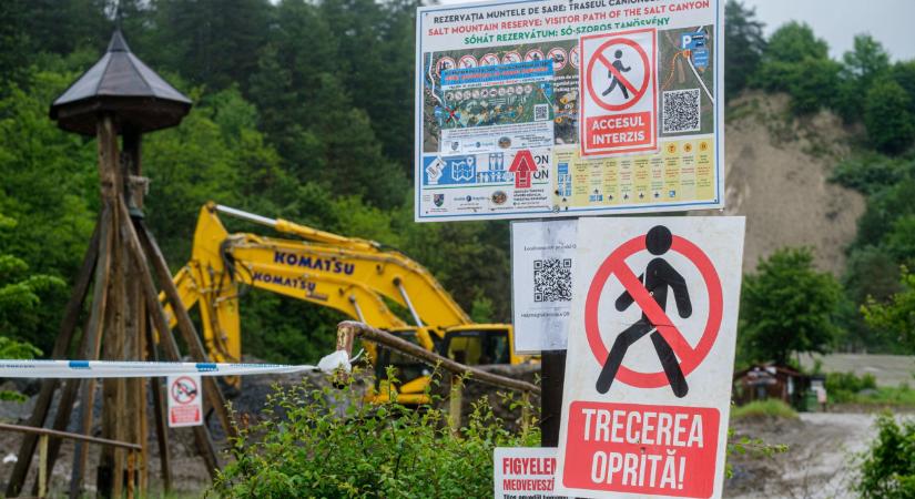 Újabb szörnyű hír Parajdról: elmosta az ár a védművet, a bányászok sírva hagyják el a helyszínt