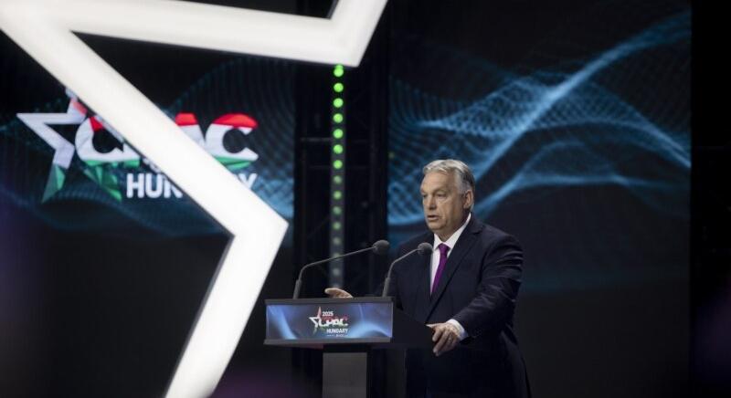 Orbán Viktor a CPAC-en „az orosz medve talpa alatti” létről is beszélt közönségének