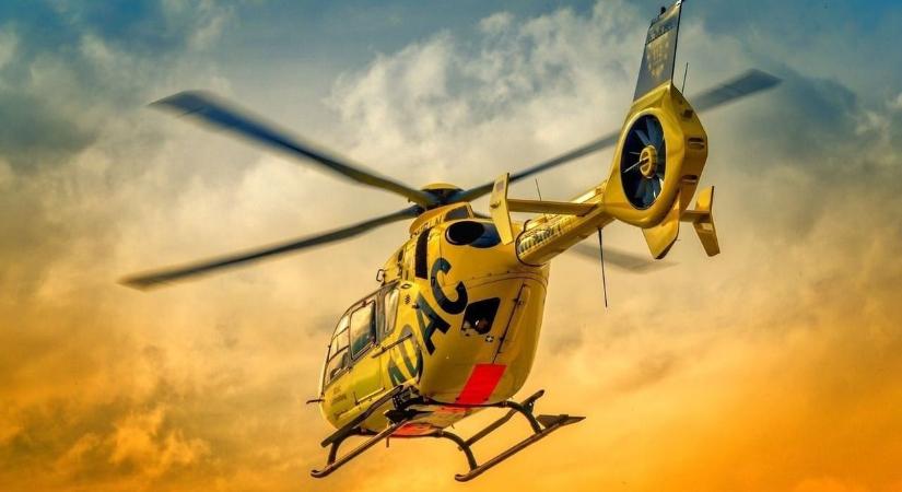 Riasztották a mentőhelikoptert: brutális baleset történt az M5-ösön
