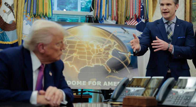 Felfoghatatlan pénzekbe kerülne a Trump-féle Aranykupola, a program a fegyverkezés és az űrverseny fellángolását is elhozhatja