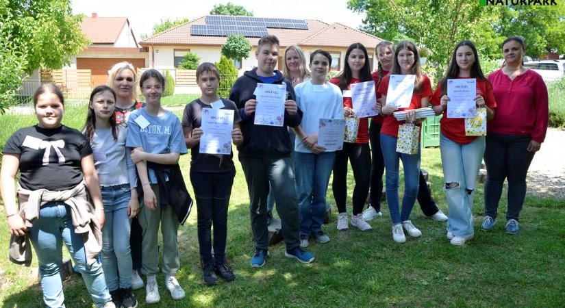 A Tényői Trió nyerte a Pannontáj-Sokoró Natúrpark Vetélkedő második fordulóját