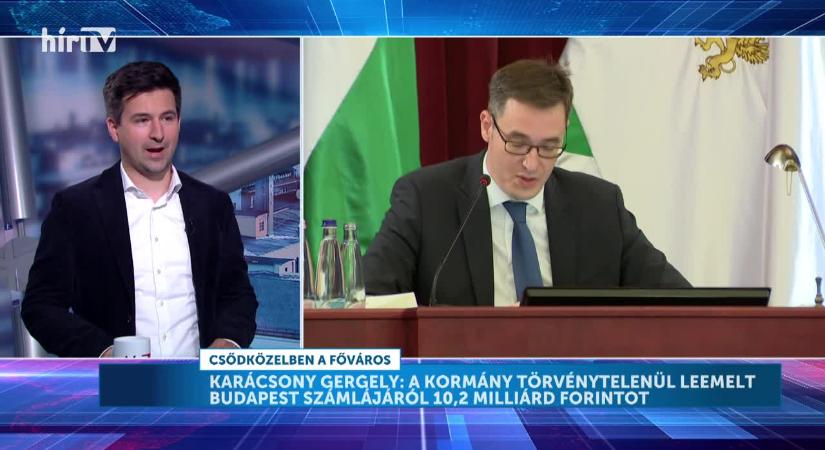 Napi aktuális - Gulyás Gergely Kristóf: Csődközelben a főváros  videó